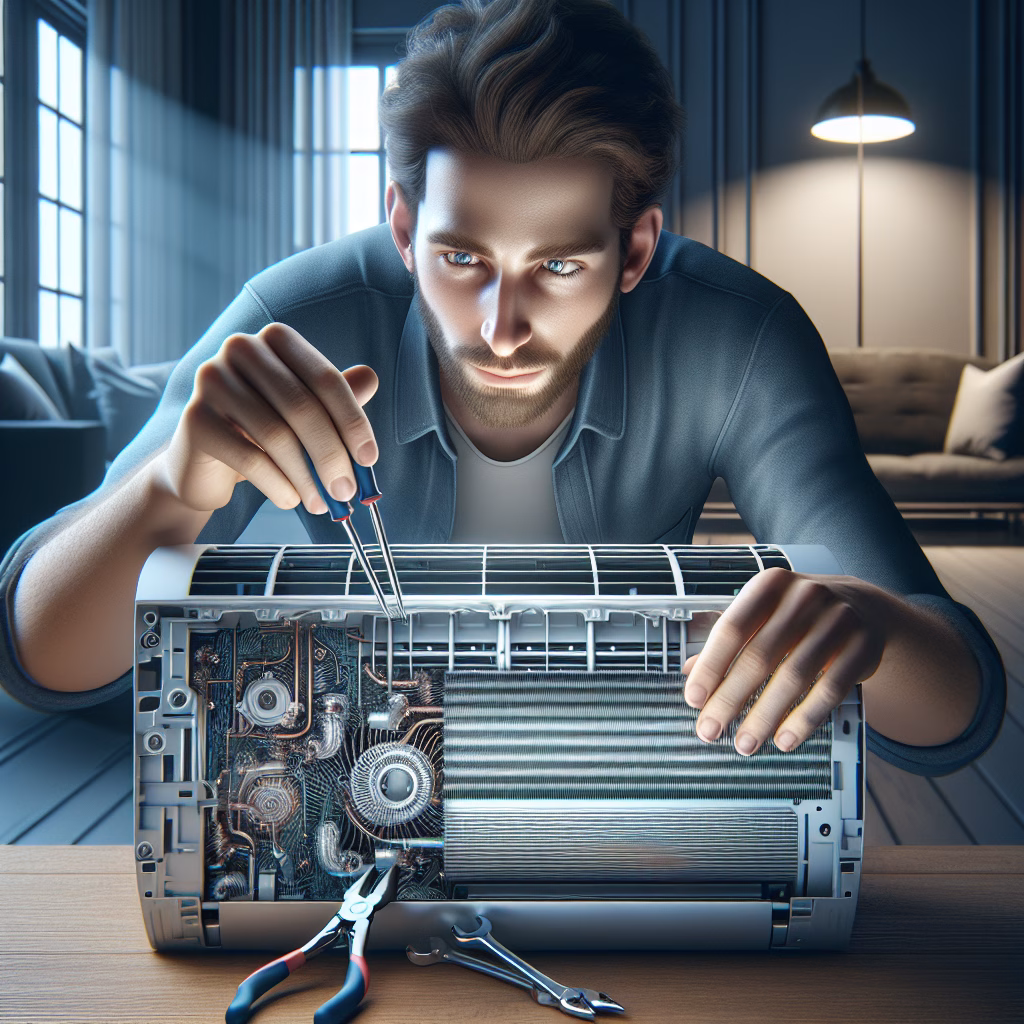 Як зняти кришку кондиціонера