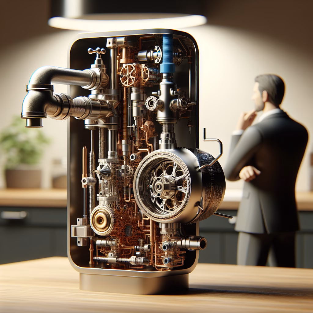 Як влаштований змішувач води?