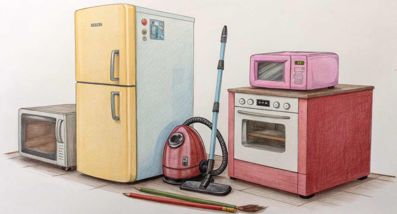 Скільки електроенергії споживає побутова техніка