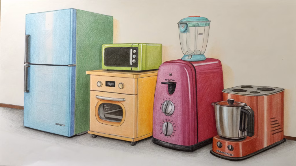 Таблиця споживання електроенергії побутовими приладами