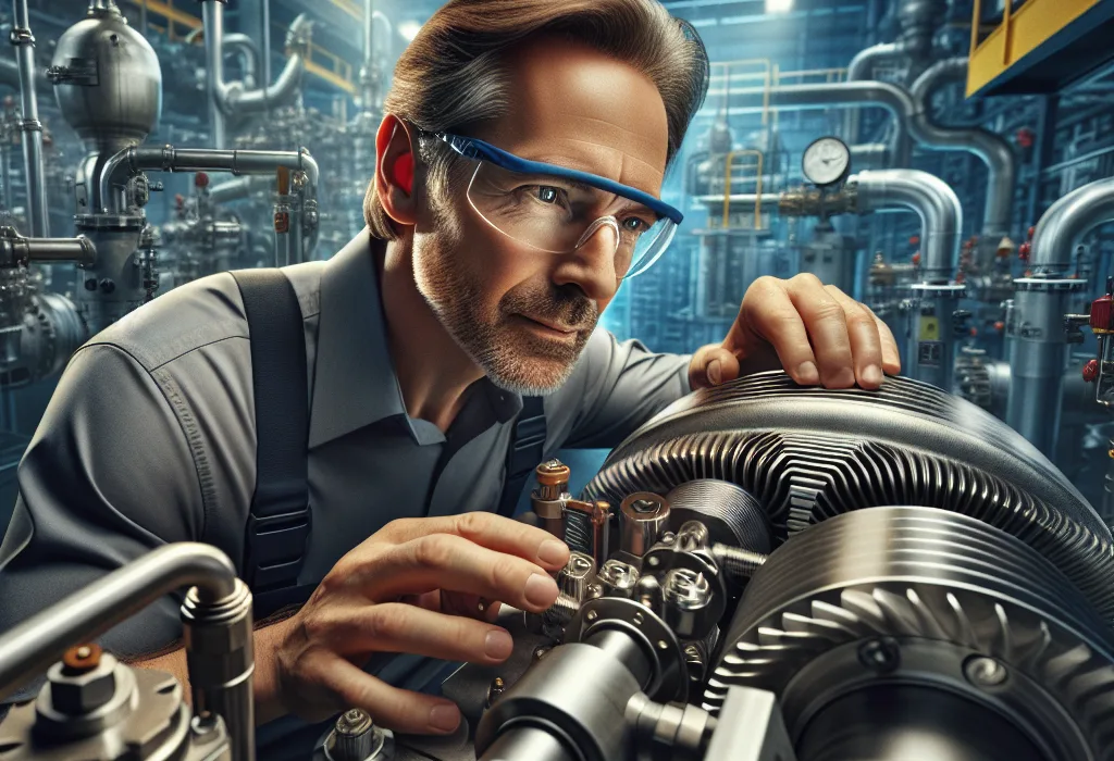 Принцип роботи гвинтового компресора