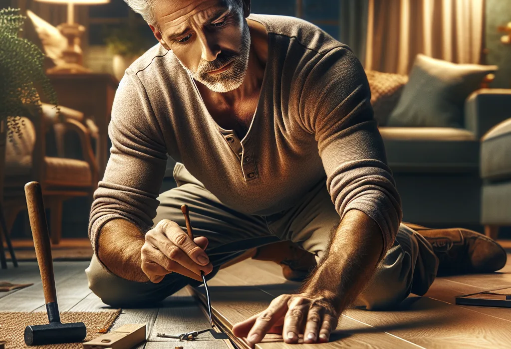 Як прибрати скрип ламінату?